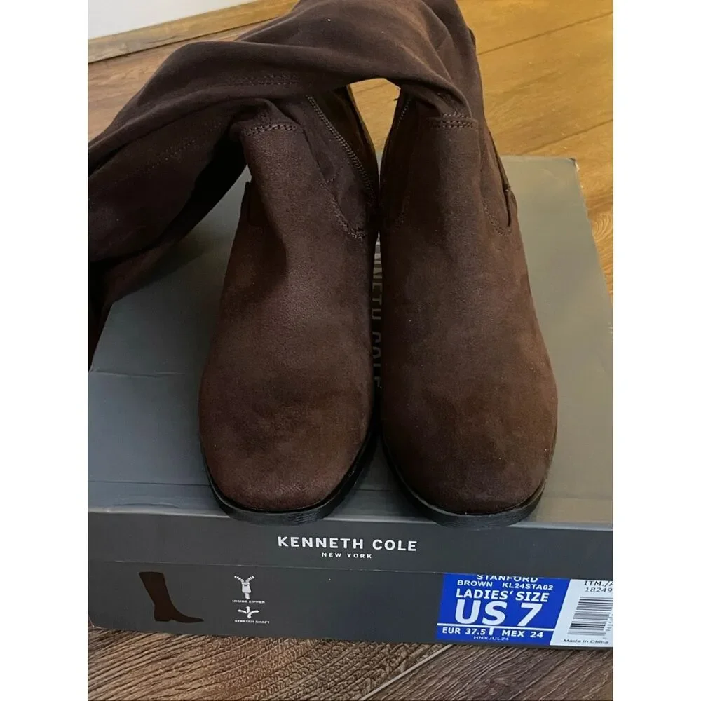 Kenneth Cole Ladies' Stanford Tall Boots Brown 7